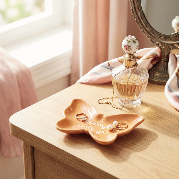 Always With You Butterfly Trinket Dish