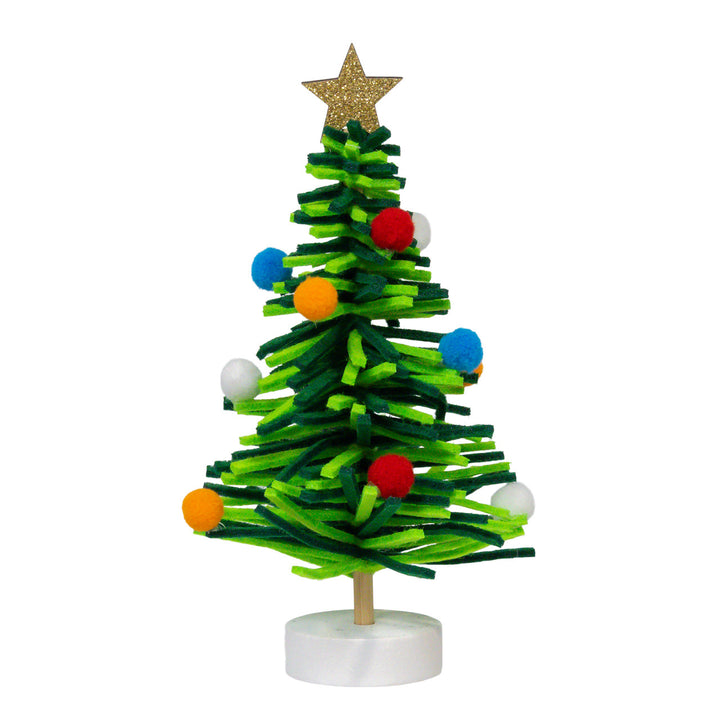 Kurt Adler Decorated Green Glittered Christmas Tree
