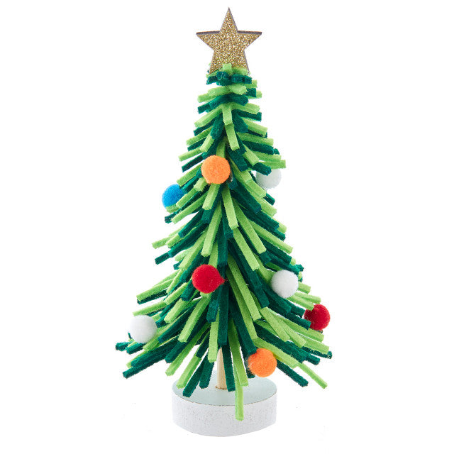 Kurt Adler Decorated Green Glittered Christmas Tree