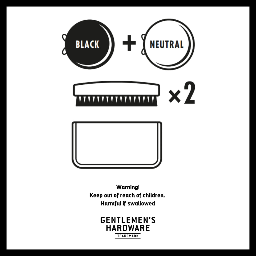 Gentlemen's Hardware Shoe Shine Kit