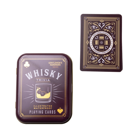 Gentlemen's Hardware - Whisky Playing Cards