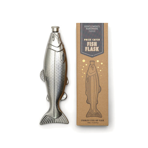 Gentlemen's Hardware - Fish Hip Flask
