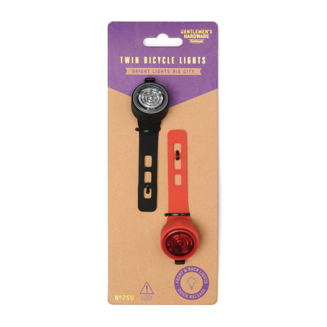 Gentlemen's Hardware Twin Bicycle Lights