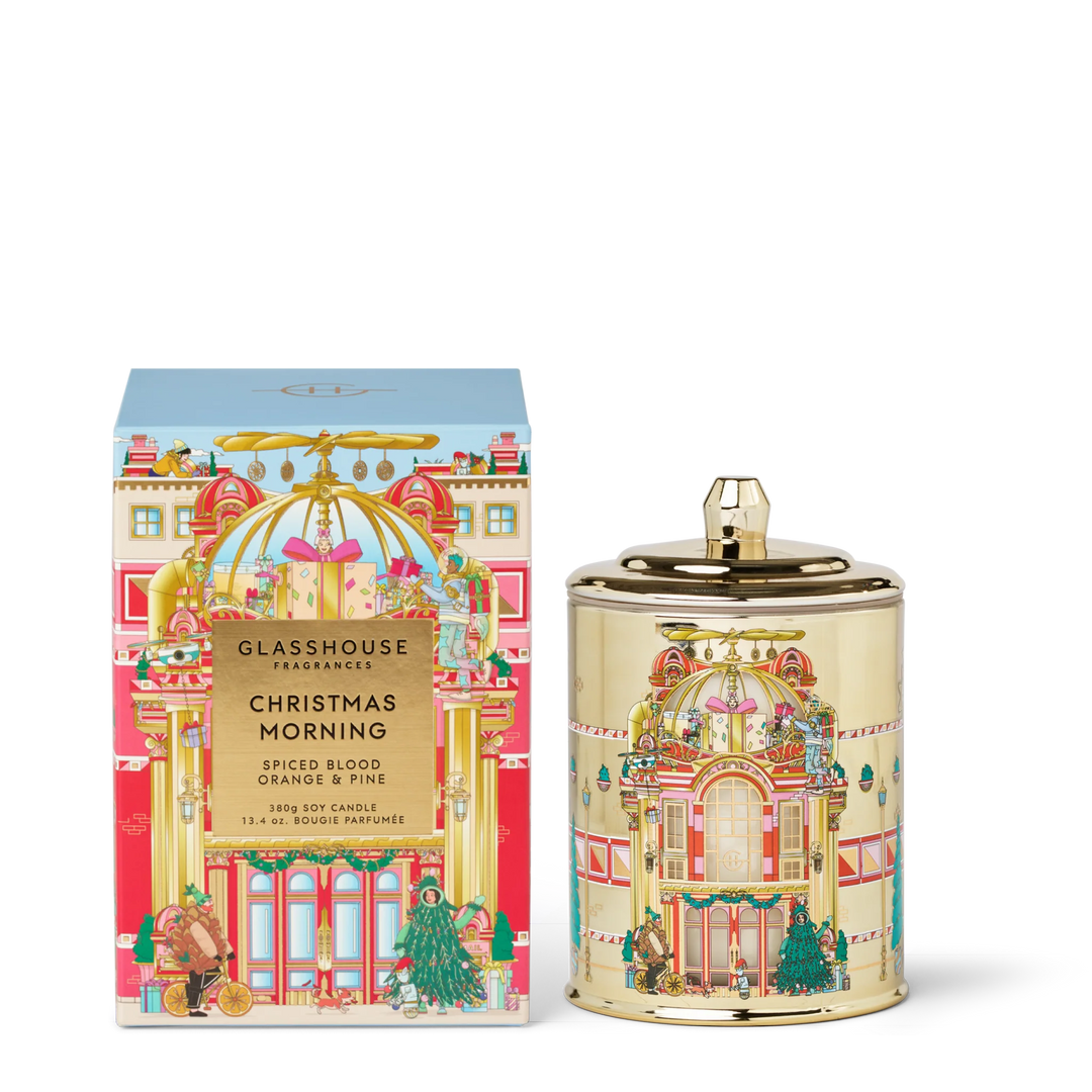 Glasshouse Fragrances Seasonal Scented Soy Candle