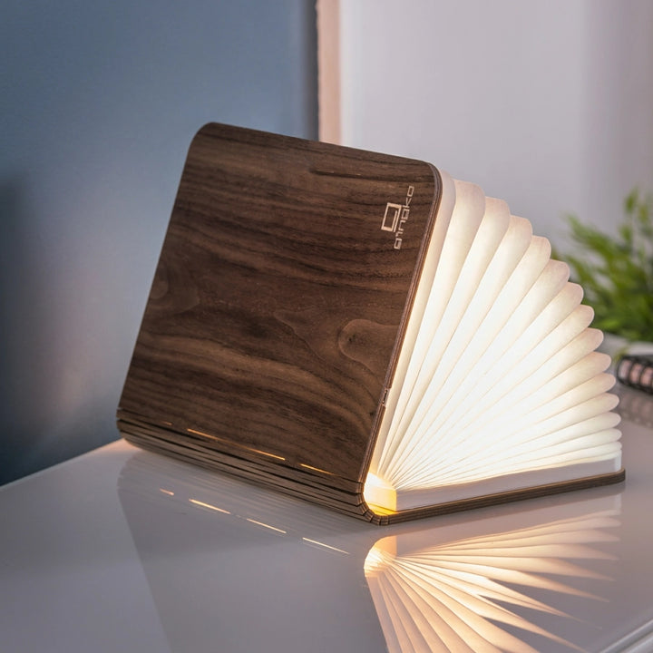Gingko Design Smart LED Wooden Book Light