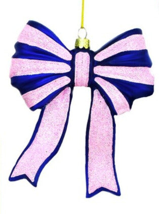 Cody Foster Glitter Bow Ornament