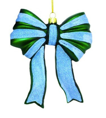 Cody Foster Glitter Bow Ornament