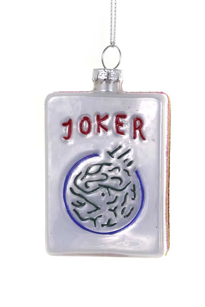 Cody Foster Joker Mahjong Tile Ornament