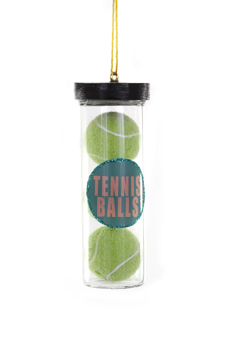 Cody Foster Canister of Tennis Balls Ornament