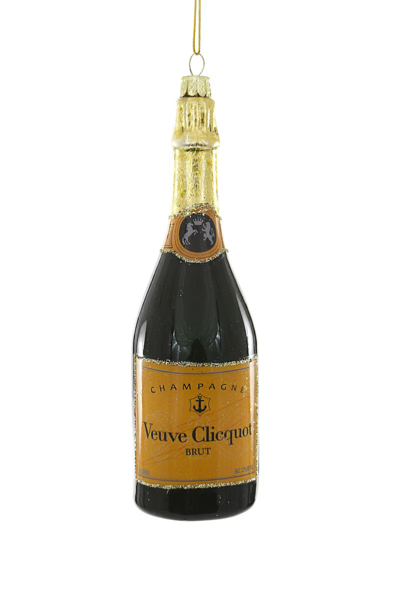 Cody Foster Veuve Champagne Bottle Ornament