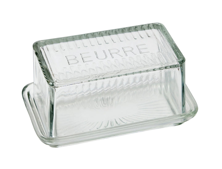 etúHome Bistro Glass Butter Dish