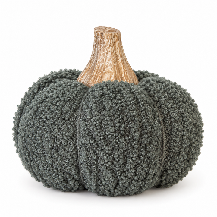 Textured Bouclé Pumpkin