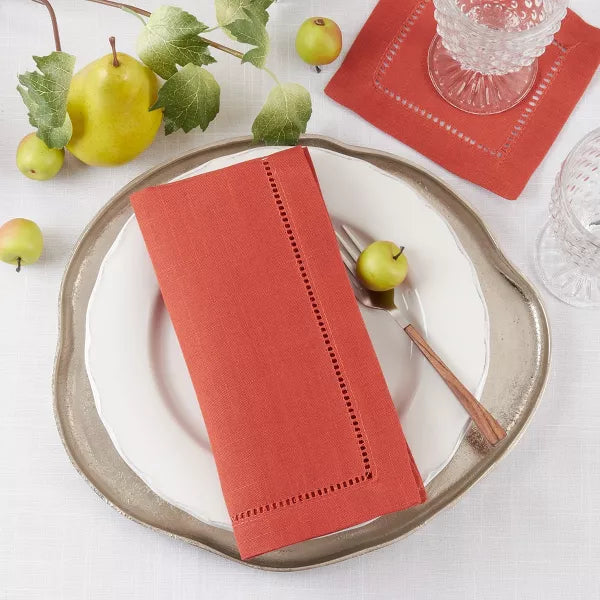 Hemstitch Border Dinner Napkin