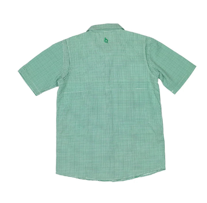 Blue Quail Men's Green Gameday Guayabera