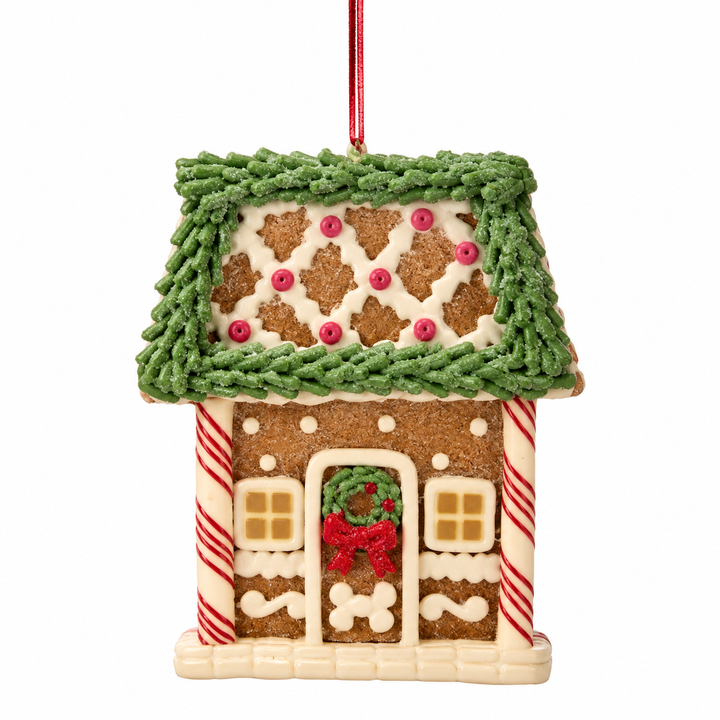 Claydough Flat Gingerbread Ornament