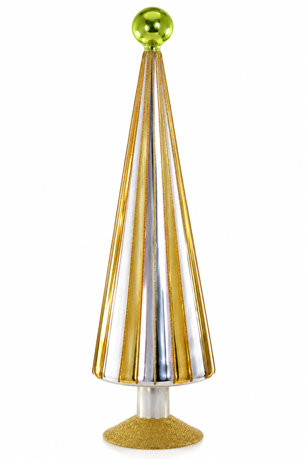 Cody Foster Gold Chartreuse Carnival Tabletop Tree