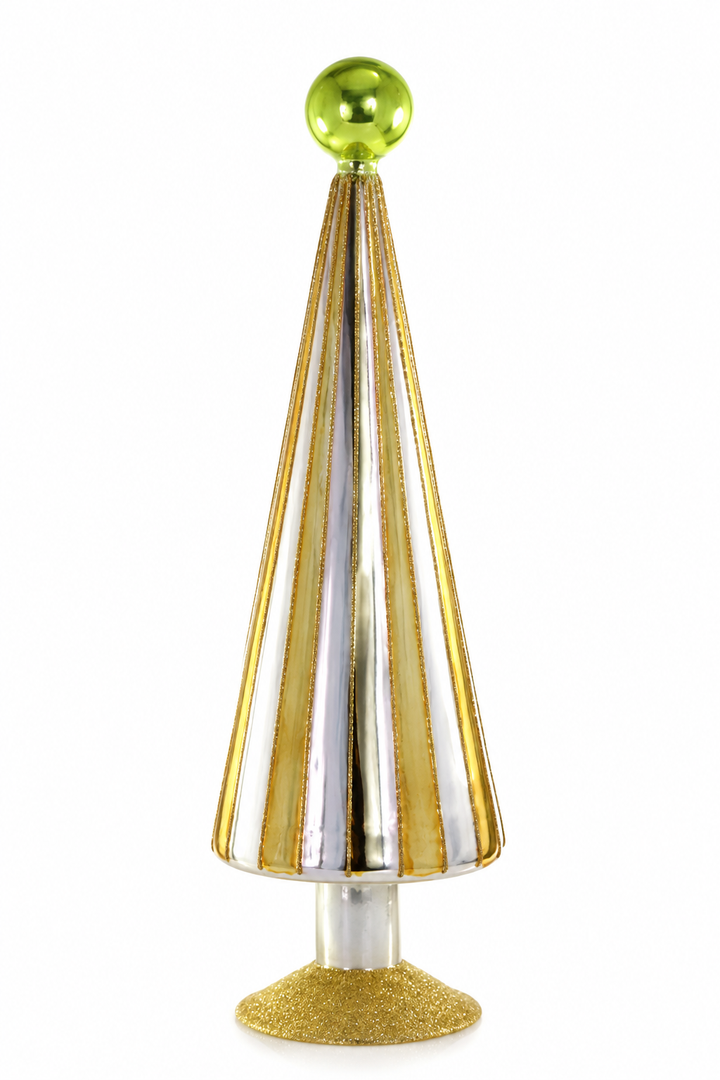 Cody Foster Gold Chartreuse Carnival Tabletop Tree
