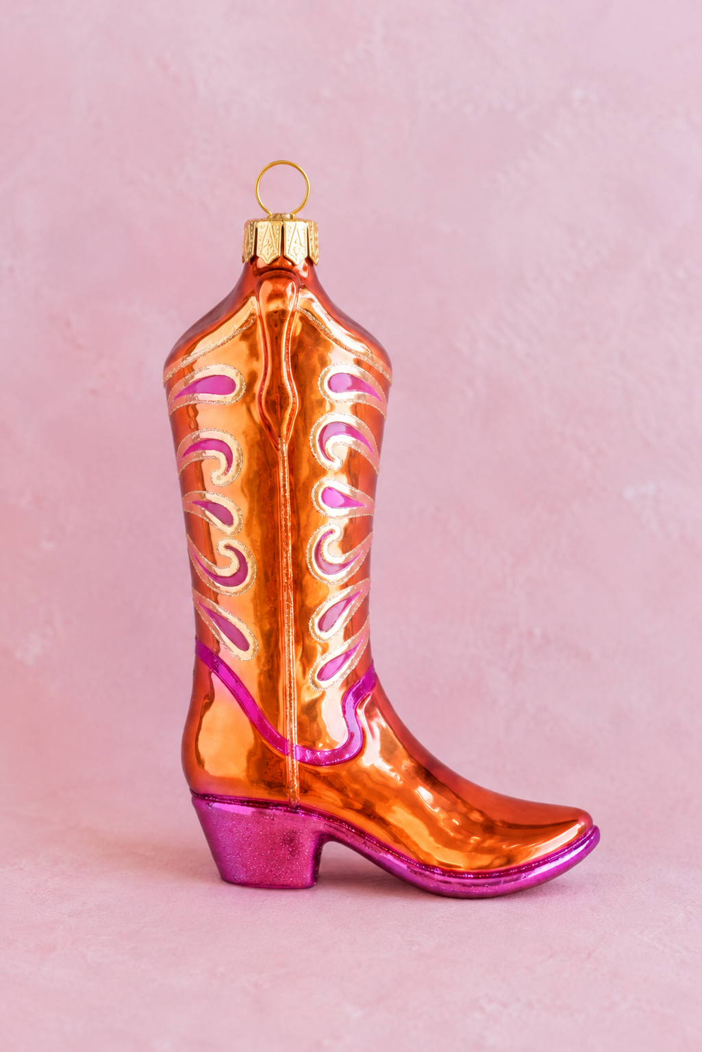 Glitterville Glitter Up Cowboy Boot Ornament