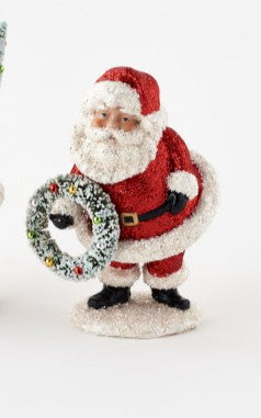 Red Glitter Santa