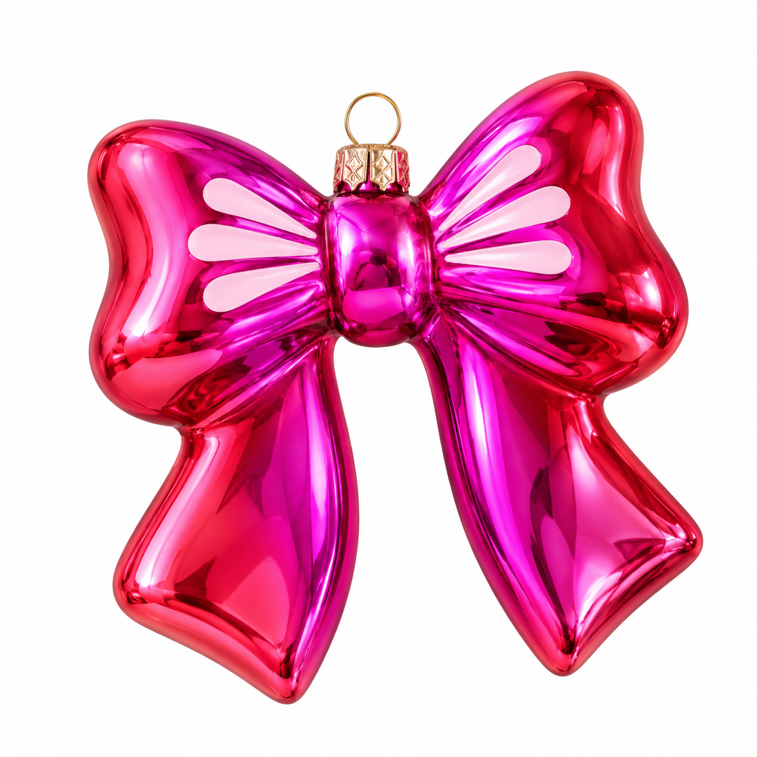 Glitterville Ombre GloBow Ornament