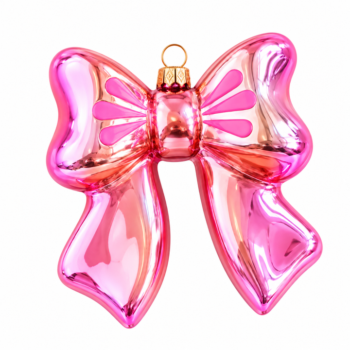Glitterville Ombre GloBow Ornament