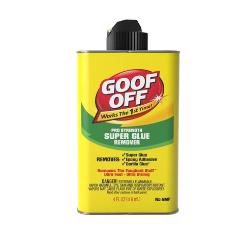 Goof Off Pro Strength Super Glue Remover