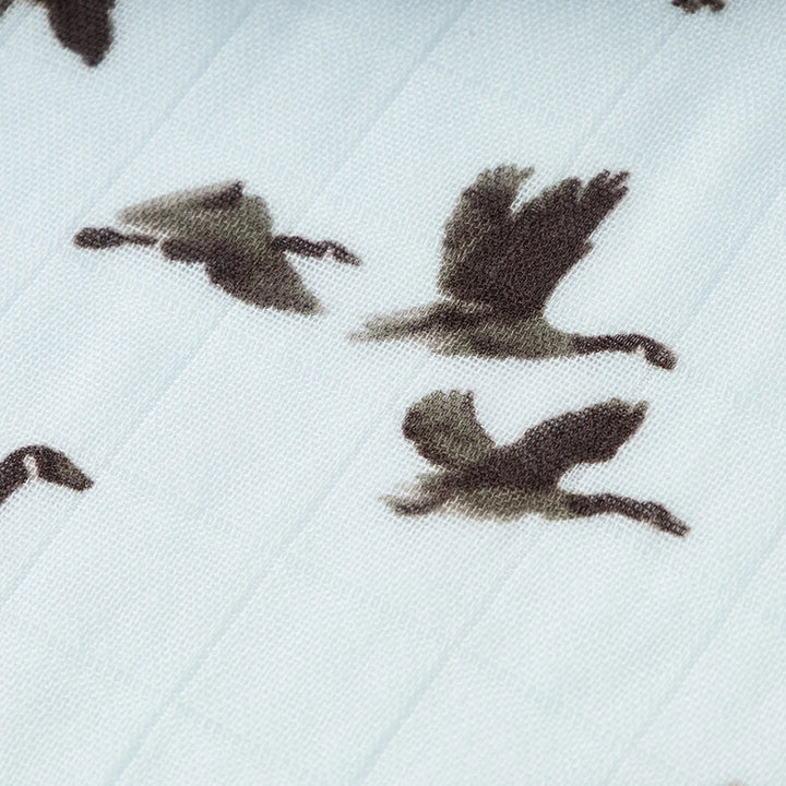 Milkbarn Swaddle Blanket Goose