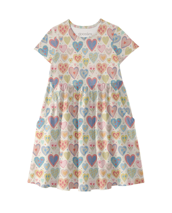 Goosies Short Sleeve Dress Lovestruck