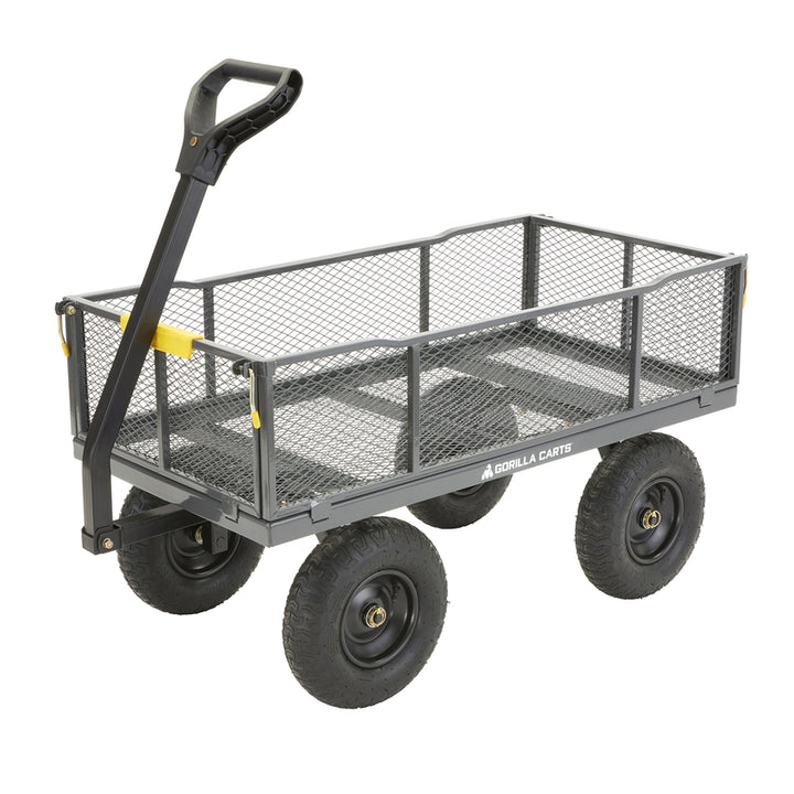 Gorilla Carts 1000 lb. Steel Utility Cart