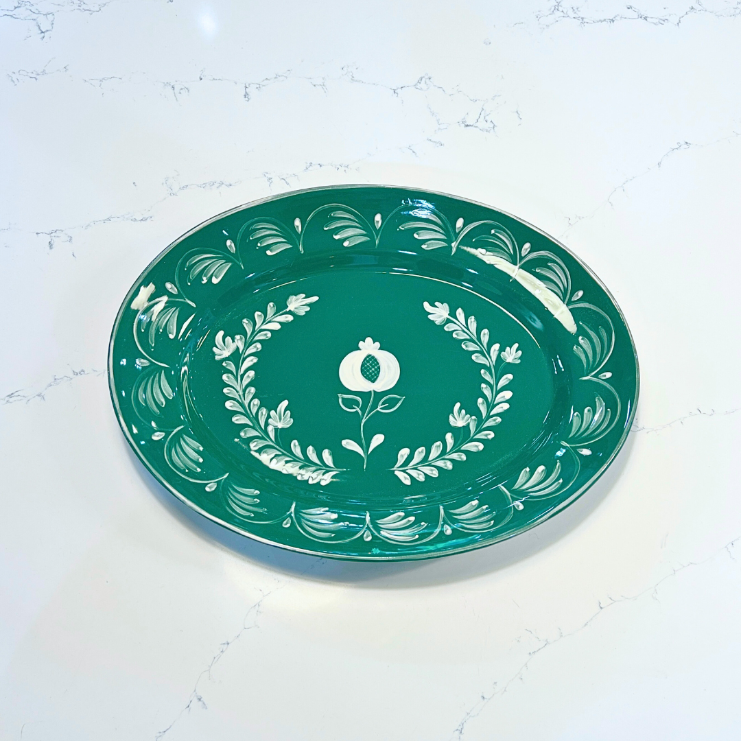 LVM Spain Granada Green Dinnerware