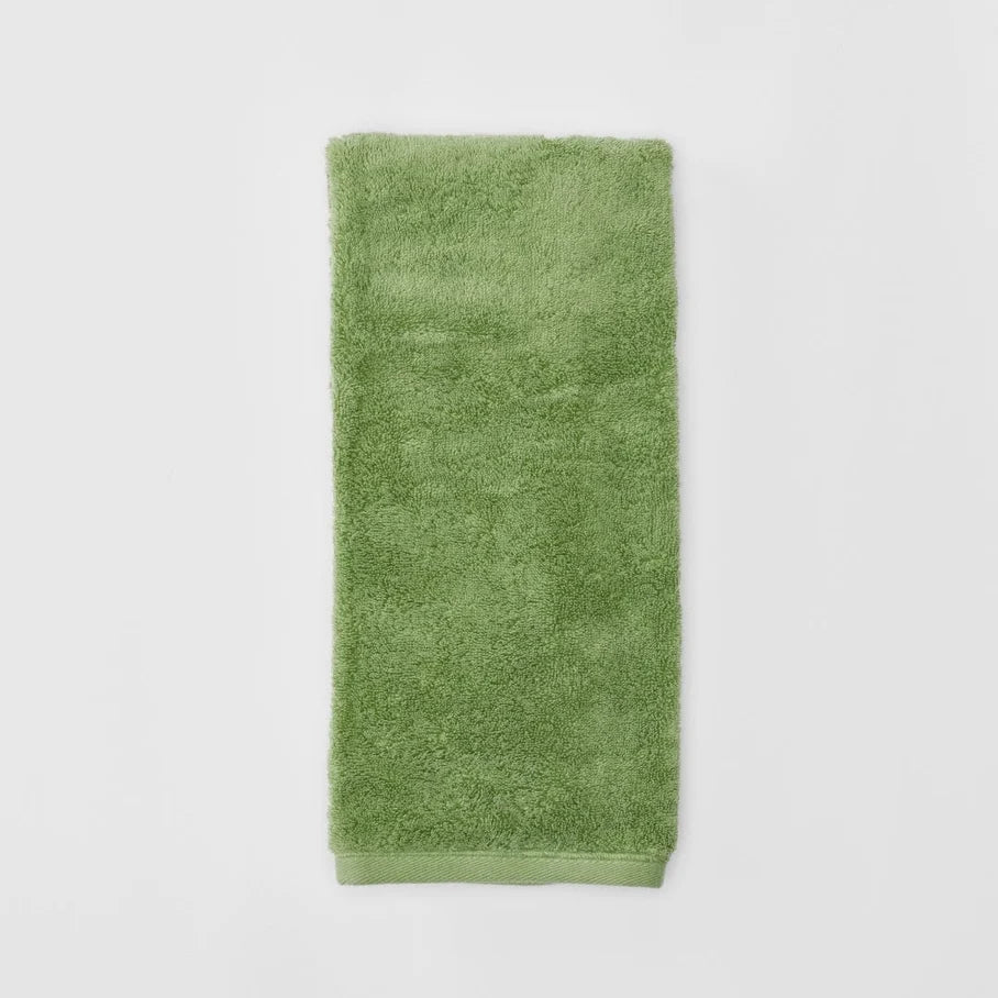 Weezie Basic Green Hand Towel