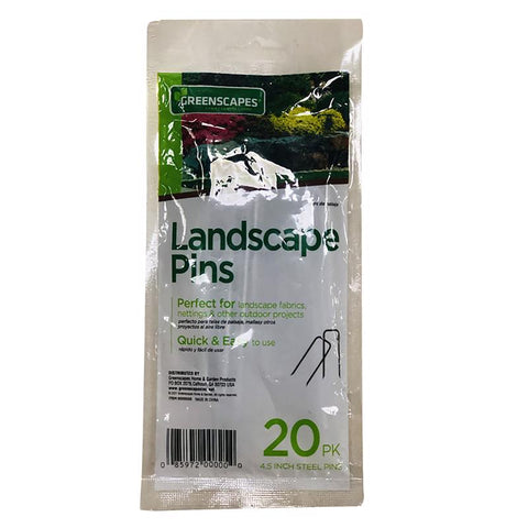Greenscapes Landscape Fabric Pins - 20 pk