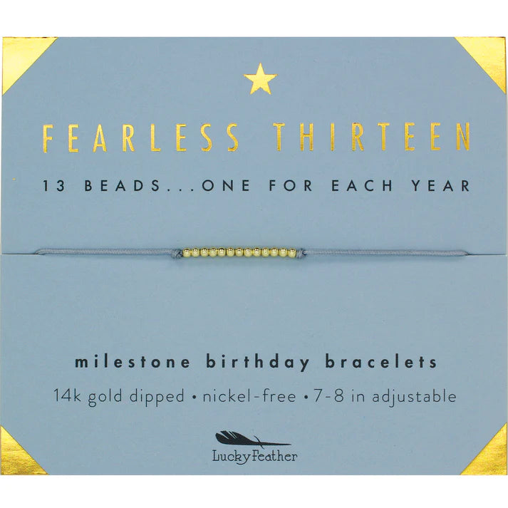 Milestone Birthday Bracelet