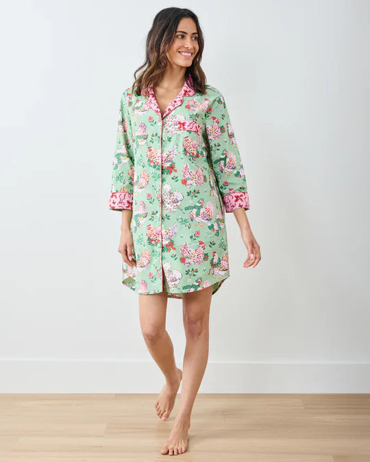 Printfresh Holiday Hens Sleep Shirt