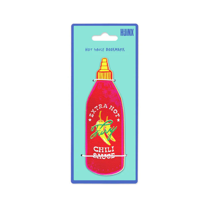 Hijinx Hot Sauce Leather Bookmark