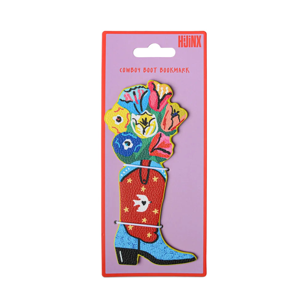 Hijinx Cowboy Boot Leather Bookmark
