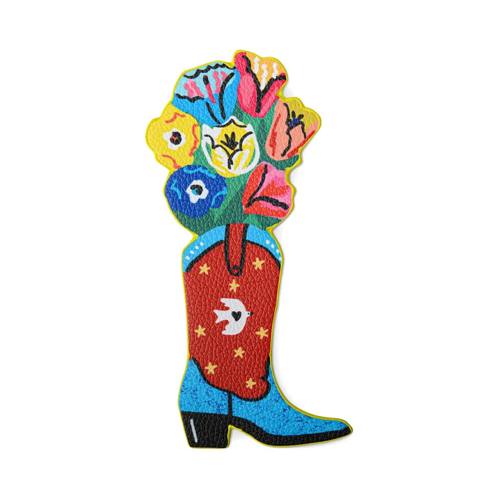 Hijinx Cowboy Boot Leather Bookmark