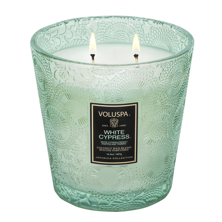 Voluspa White Cypress Candle