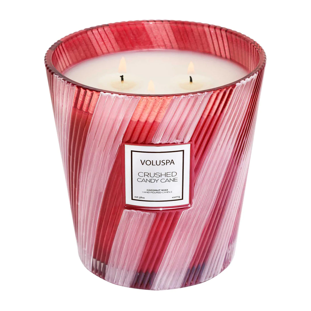 Voluspa Crushed Candy Cane Candle