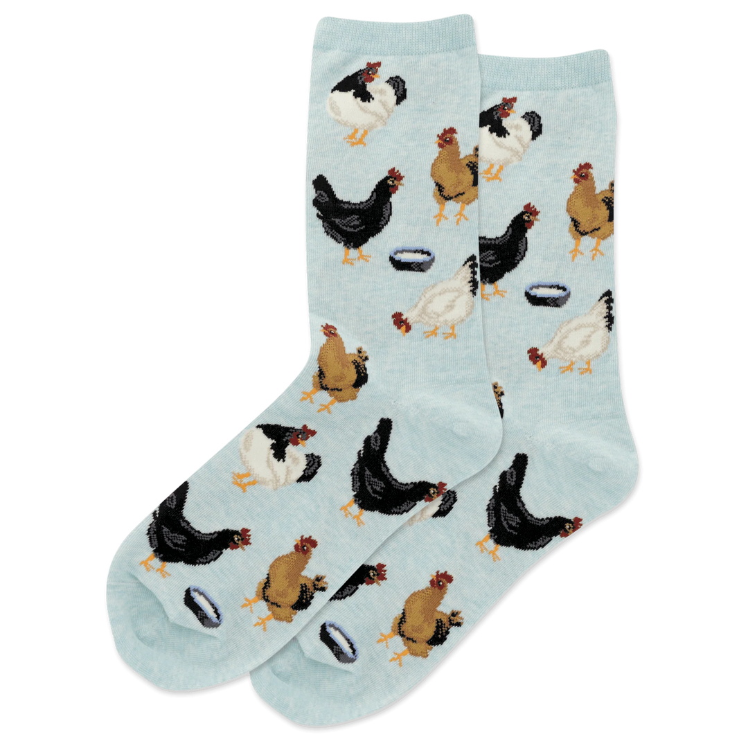 Hot Sox - Women's Socks - Chickens