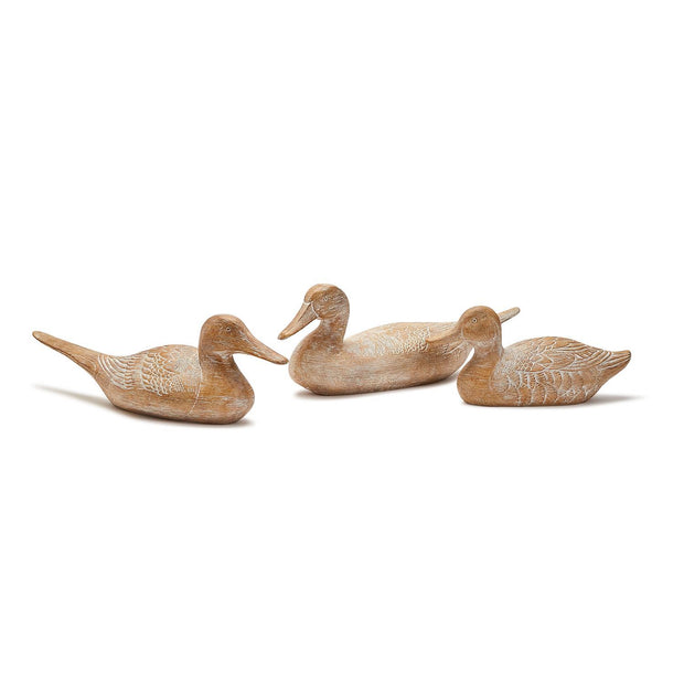 Hand-Carved Duck Decor