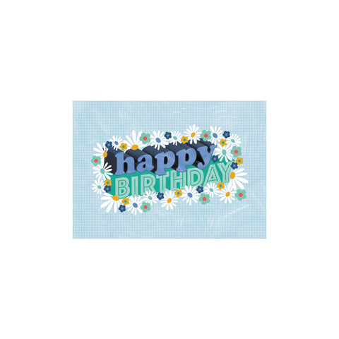 Happy Vibe Birthday Birthday Greeting Card
