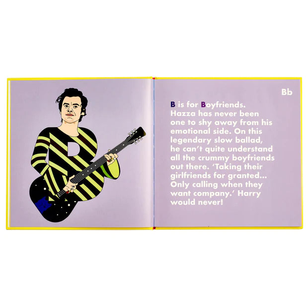 Alphabet Legends Book - Harry Styles