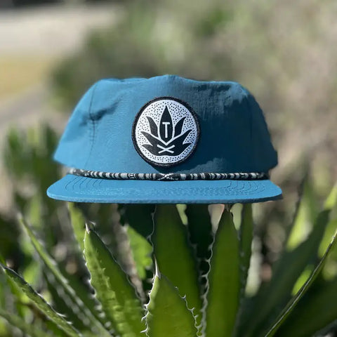 Teal Texas Agave Rope Hat