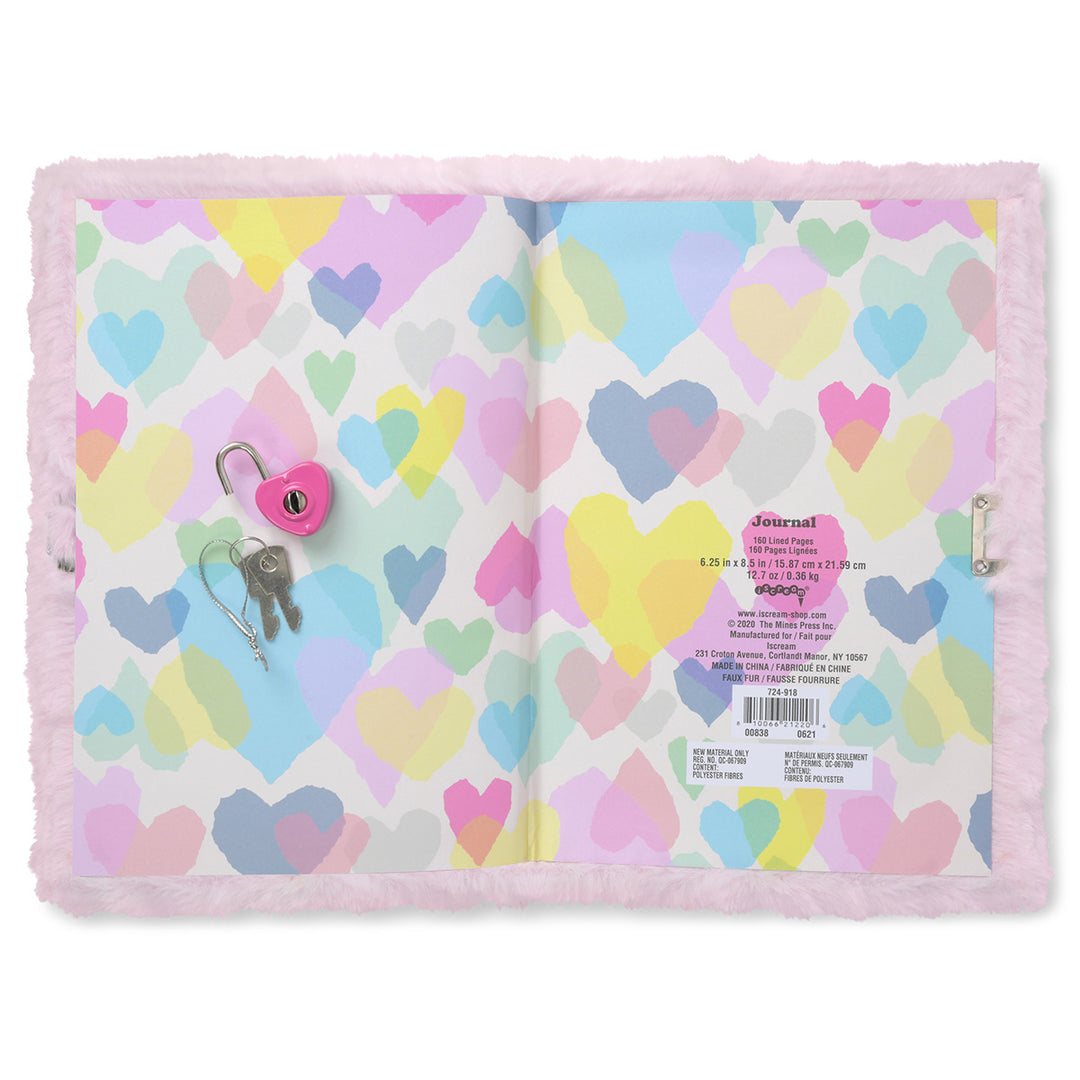Kid's Heart Lock & Key Journal