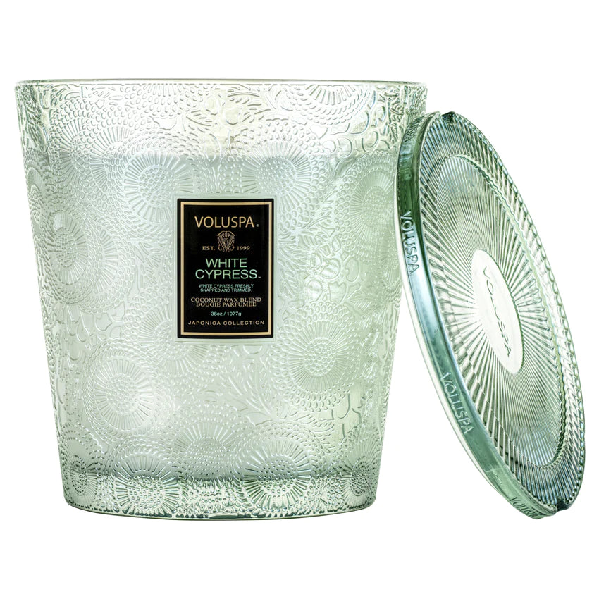 Voluspa White Cypress Candle