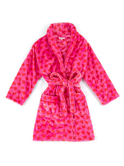 Hearts Robe - Pink