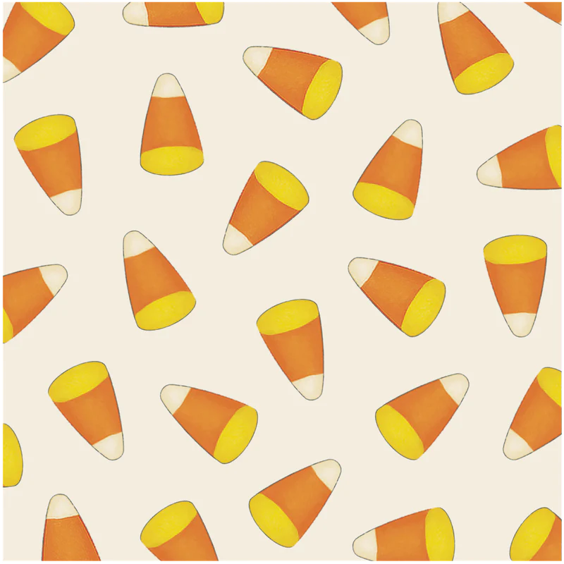 Hester & Cook Candy Corn Paper Cocktail Napkins