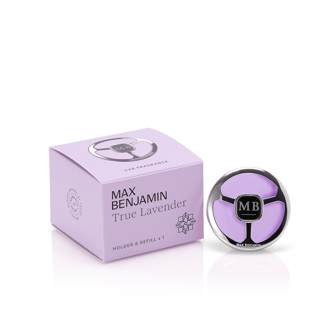 Max Benjamin True Lavender Car Fragrance Dispenser