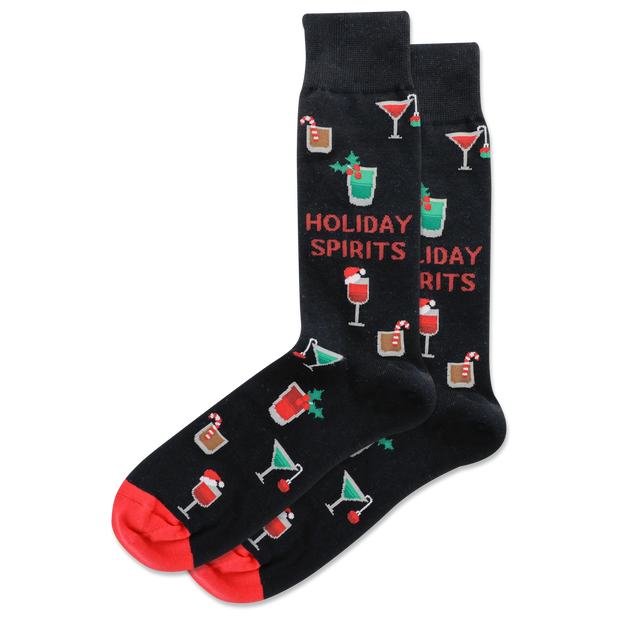 Hot Socks - Men's Socks - Holiday Spirits